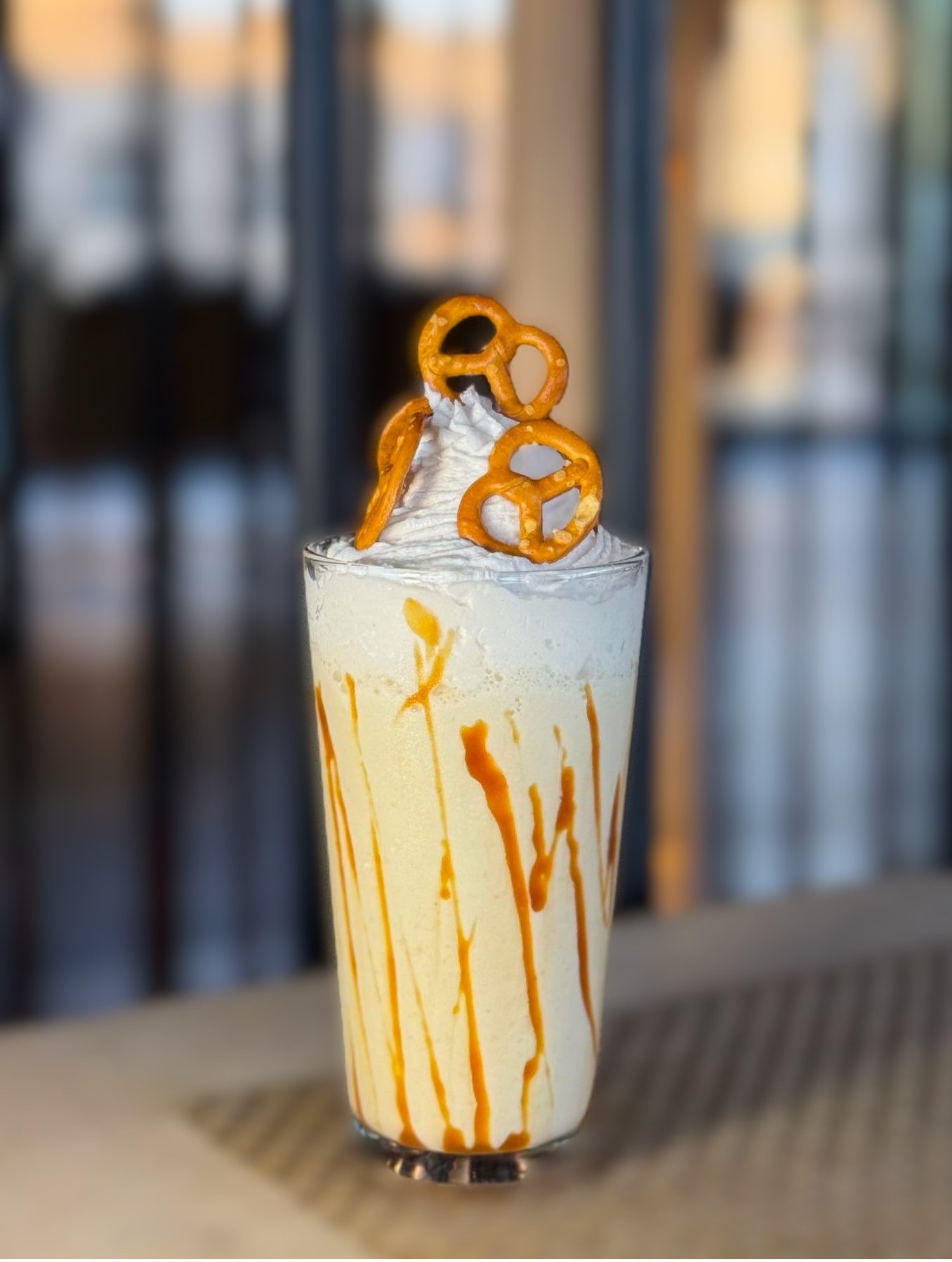 SALTED CARAMEL PRETZEL FRAPPE