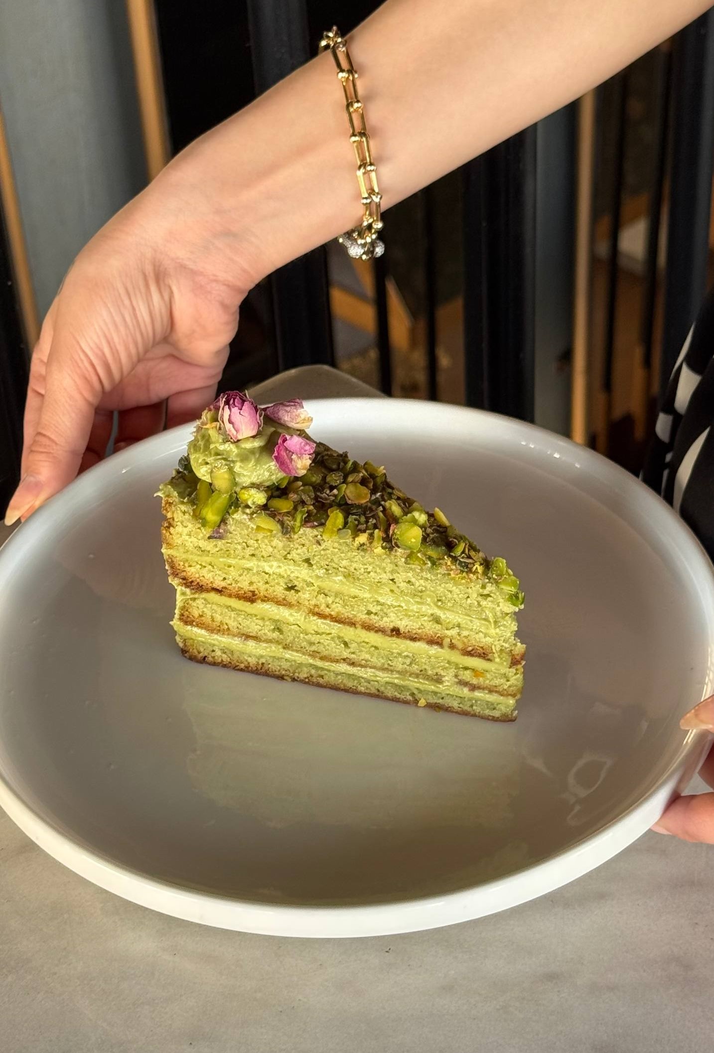 كيكة الفستق