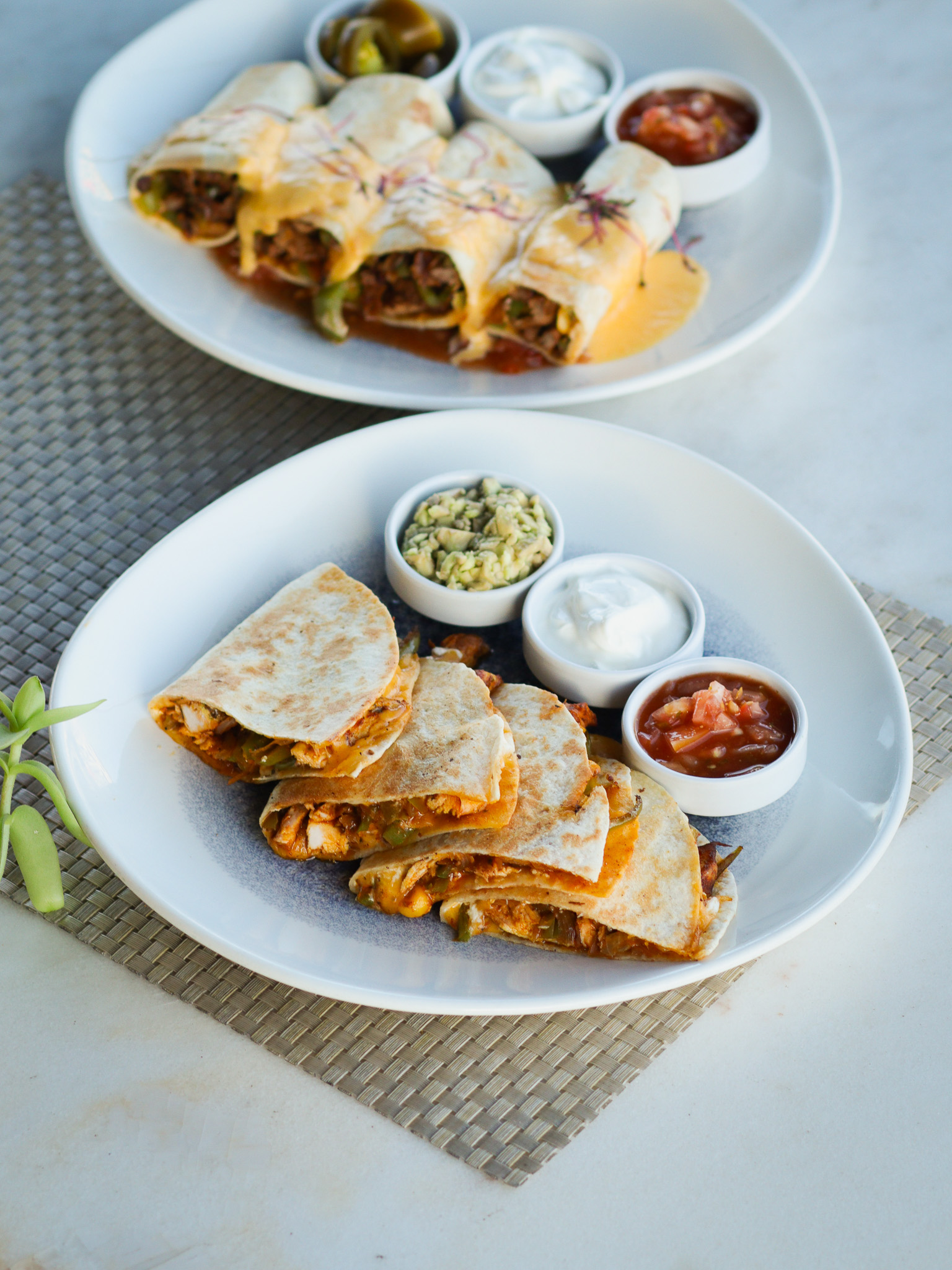 CHICKEN QUESADILLA